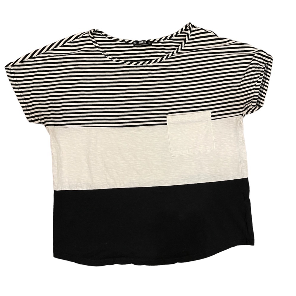 ✨5 for $15✨ striped shirt Large